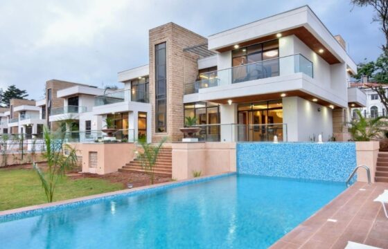 5 bedrooms all en-suite luxurious yet distinct modern villas located at the heart of karen.